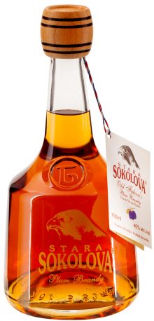 Stara Sokolova Plum Brandy 700ml Lux