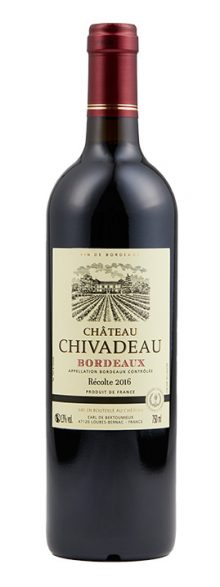 Château Chivadeau Bordeaux Red 2020 750ml