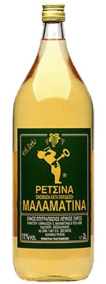 Malamatina Retsina 2lt
