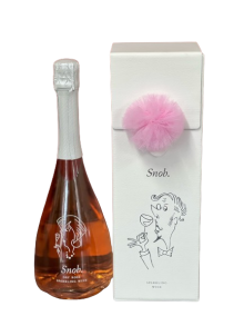 Snob Dry Rose Sparkling Wine Gift Boxed 750ml